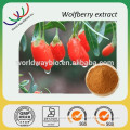 GMP factory supply 100% Natural and pure goji berry extract with Lycium barbarum polysaccharides /test by UV